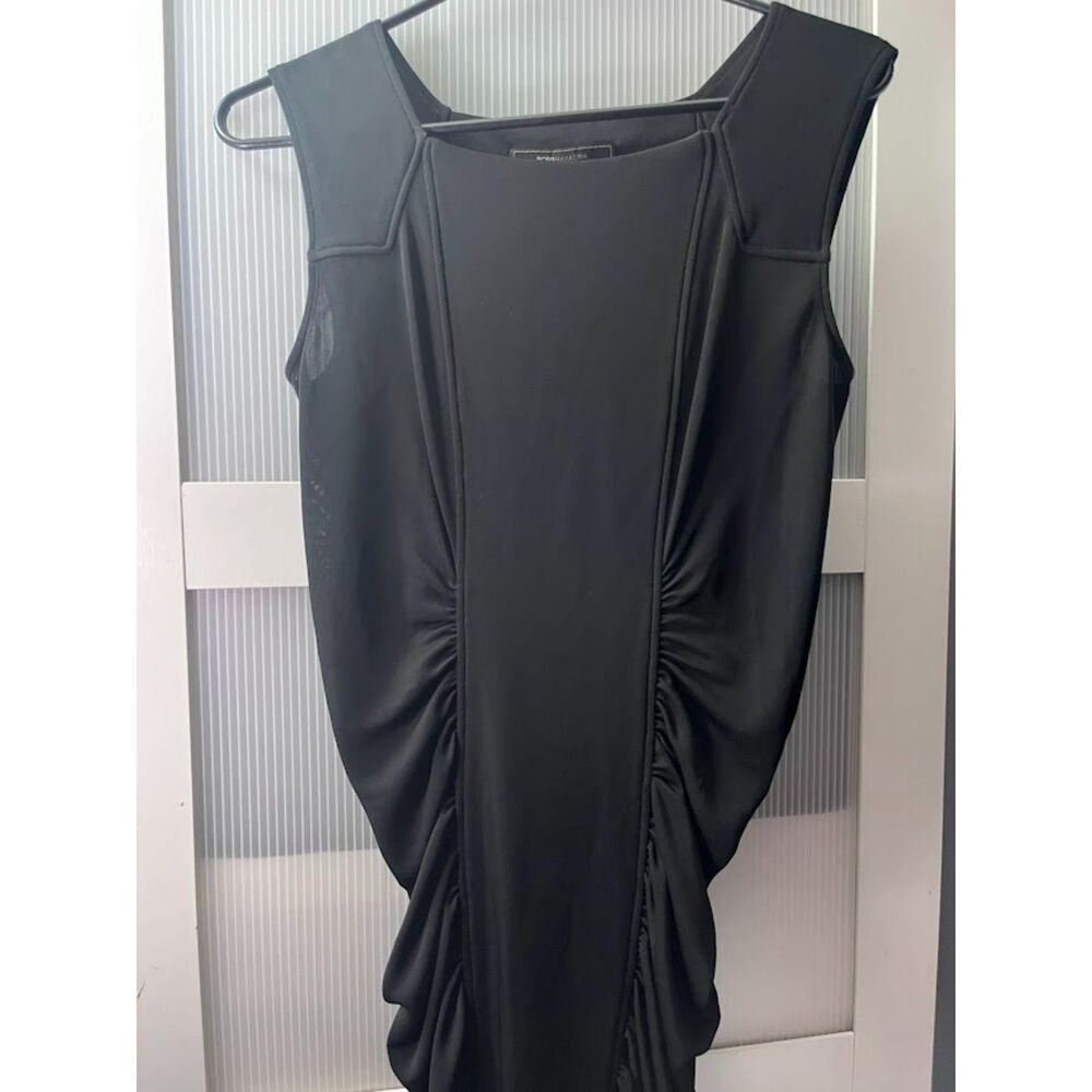 Bcbgmaxazria Size Medium Polyester Nylon Black Bo… - image 2